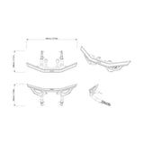 BRP '24-'27 Can-Am Maverick R Max Desert Front Bumper