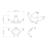 BRP '24-'27 Can-Am Maverick R Max Trail Front Bumper