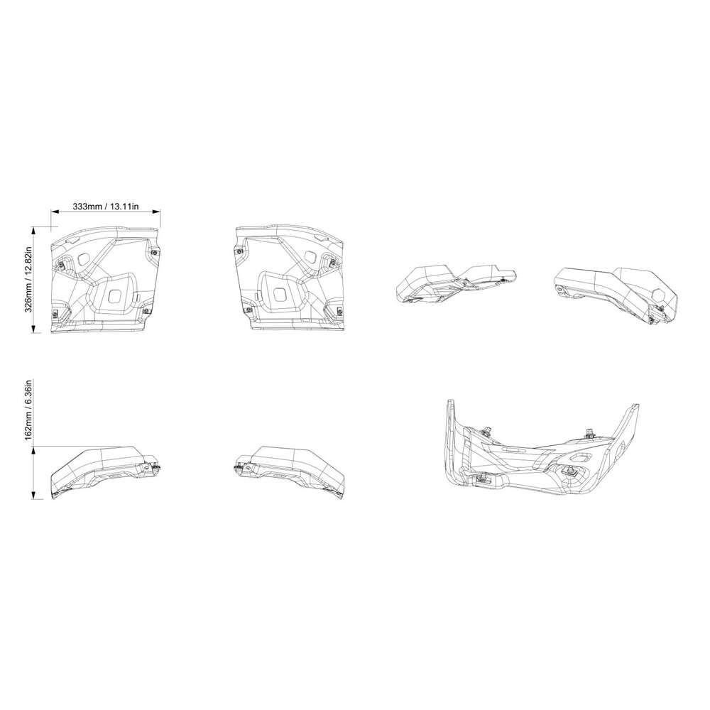BRP '26-'27 Can-Am Defender Rear A-Arm Protectors