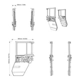 BRP '26-'27 Can-Am Defender Rear Deluxe Full Doors
