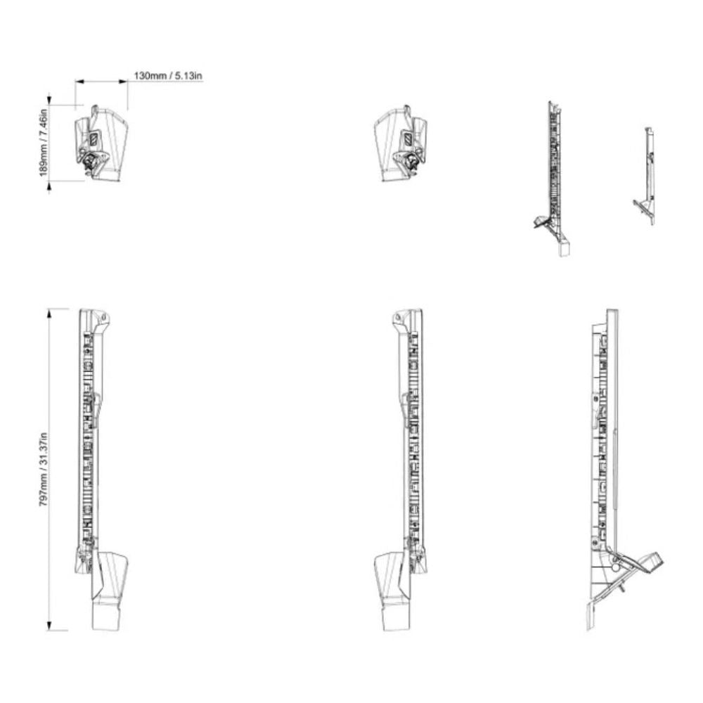 BRP '26-'27 Can-Am Defender Roof Power Cable & Cover Kit