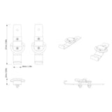 BRP '26-'27 Can-Am Defender Tie Downs Anchors