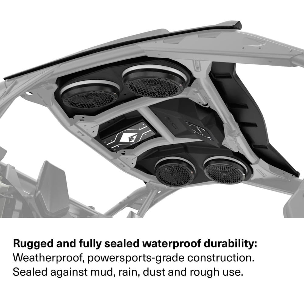 BRP '26-'27 Can-Am Maverick X3 Rockford Fosgate Level 4 Audio Roof