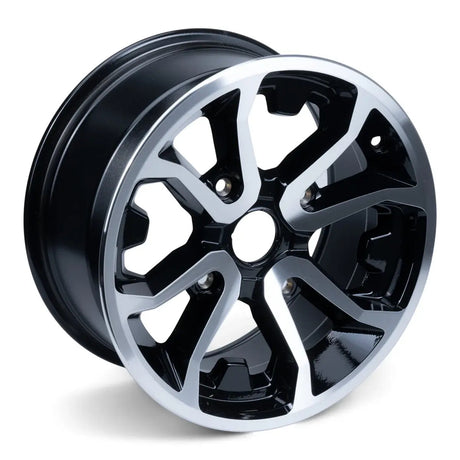 BRP Can-Am Defender Front Deep Black 14" x 7" Aluminum Wheel