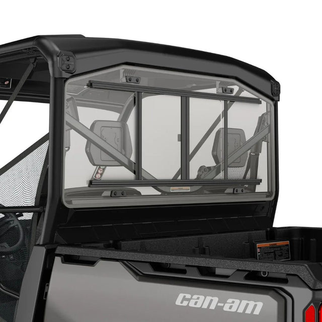 BRP Can-Am Defender HD11 Rear Glass Window With Sliding Panel