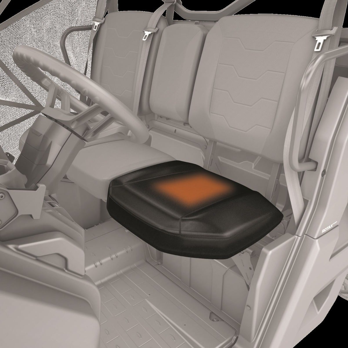 BRP Can-Am Defender Heated Driver Seat Cover