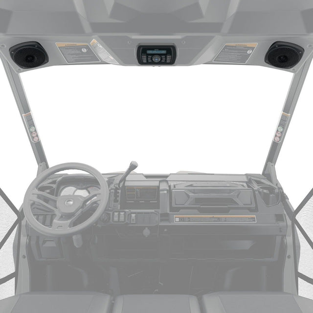 BRP Can-Am Defender Overhead Front Audio System - Level 2