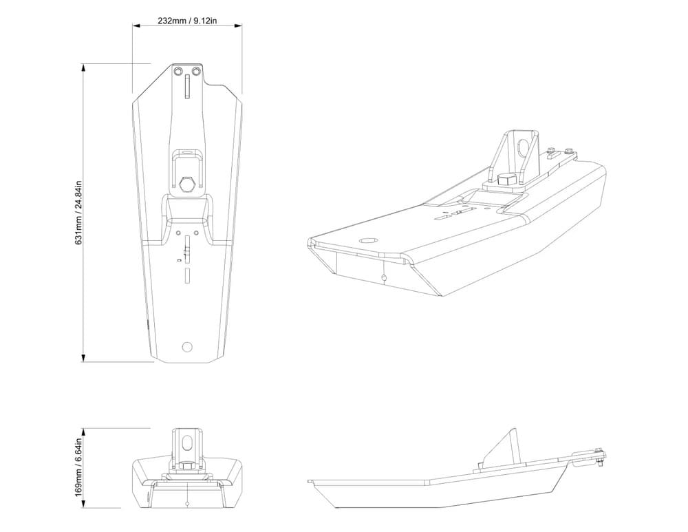 BRP Can-Am Defender ProMount Push Frame Extension