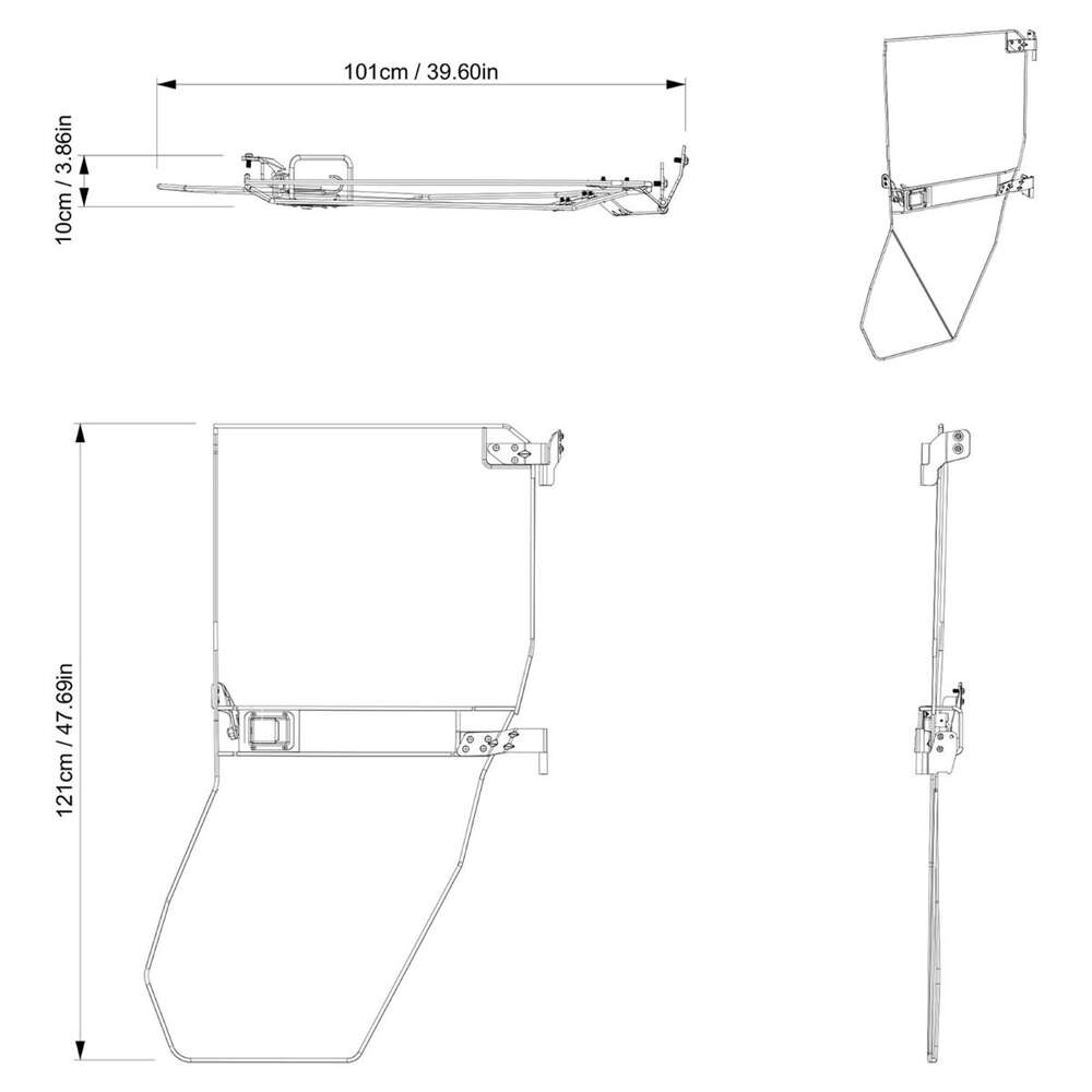 BRP Can-Am Defender Rear Soft Doors