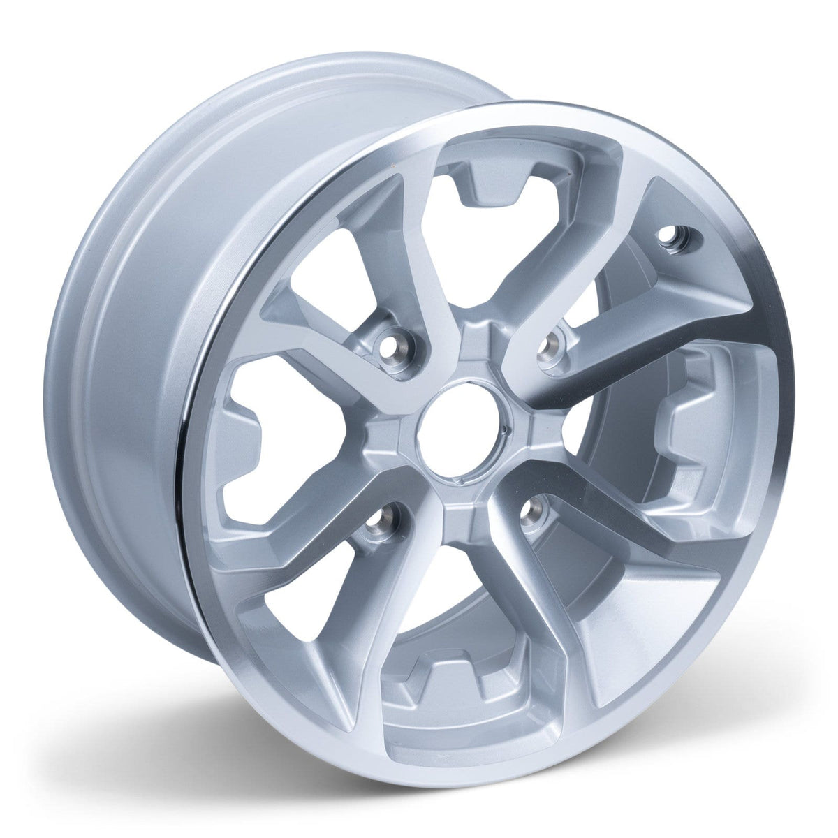 BRP Can-Am Front 14" x 7" Silver Aluminum Wheel