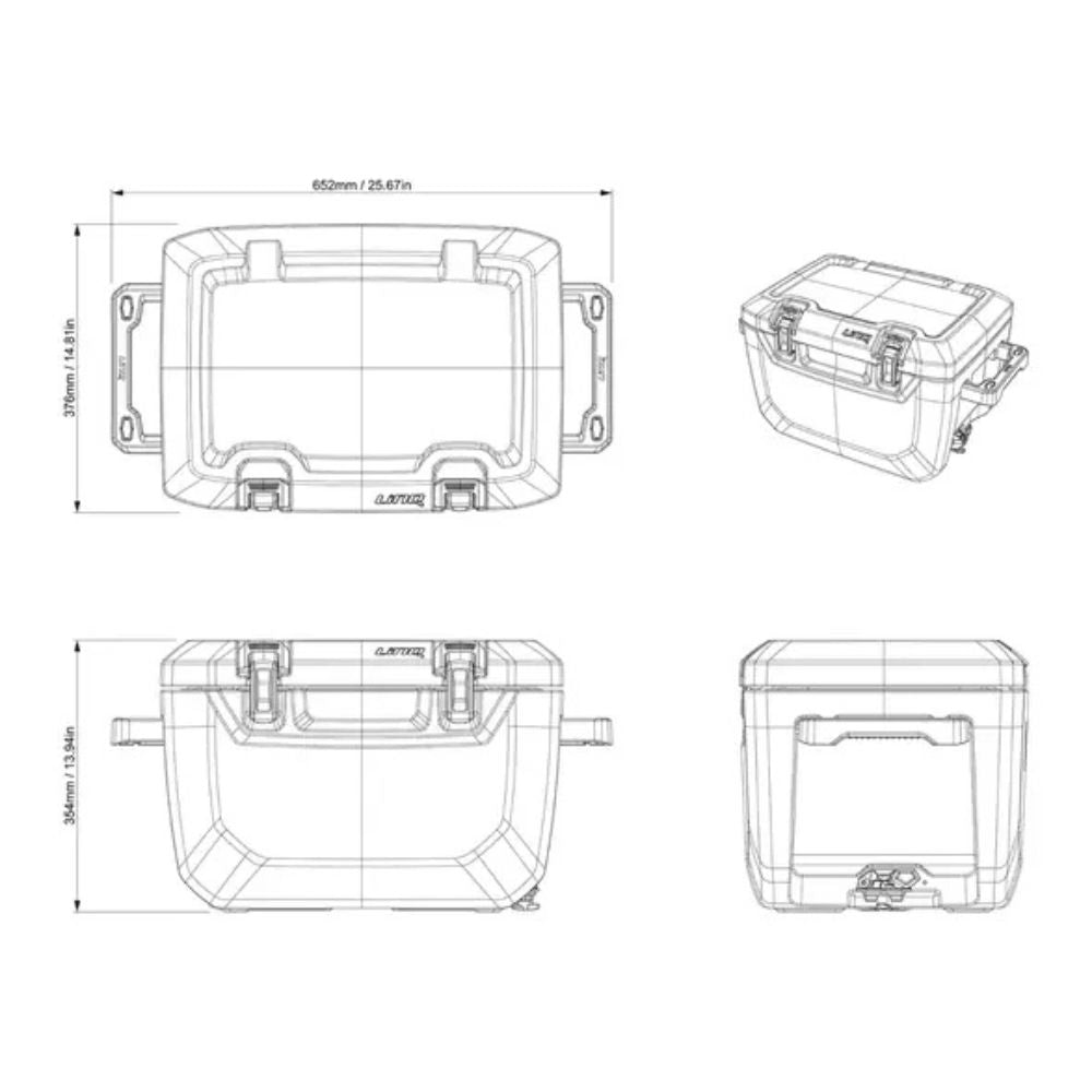 BRP Can-Am LinQ 5.3 US Gal (20 L) Cooler