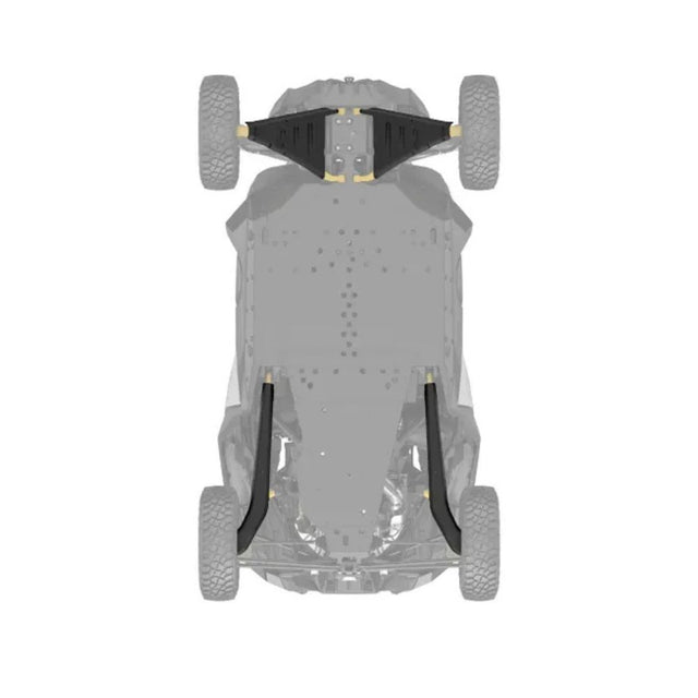 BRP Can-Am Maverick R Hmwpe Front A-Arm & Trailing Arm Protectors