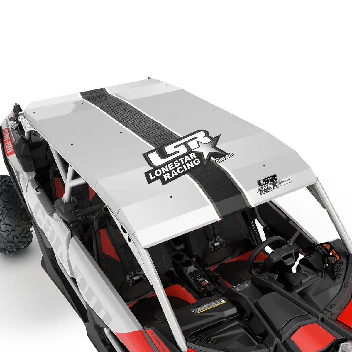 BRP Can-Am Maverick X3 MAX Lonestar Racing Aluminum Roof - Silver