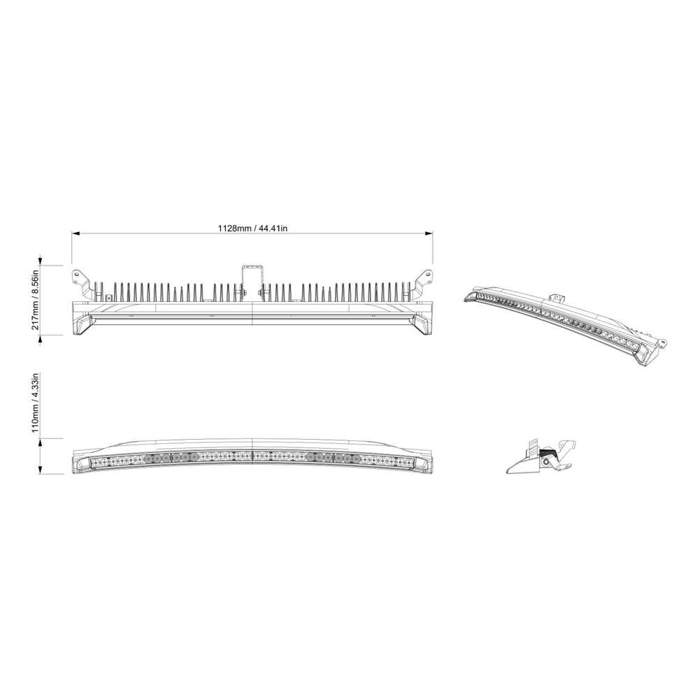 BRP Can-Am Maverick X3/ R Smart Integrated LED Roof Light