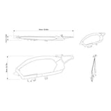 BRP Can-Am Maverick X3 Upper Soft Door Panels