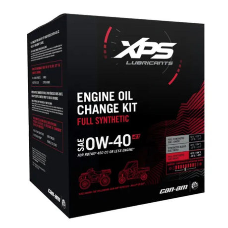 BRP Can-Am XPS 4T 0W-40 Synthetic Oil Change Kit For Rotax 450 CC Rr Less Engine