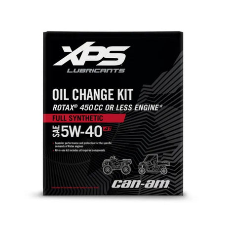 BRP Can-Am XPS 4T 5W-40 Full Synthetic Oil Change Kit For Rotax 450 CC Or Less Engine