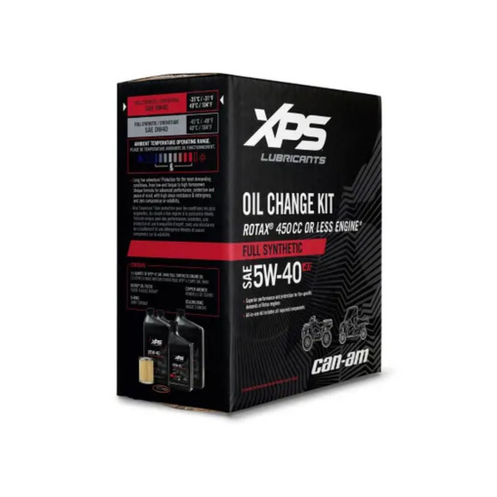 BRP Can-Am XPS 4T 5W-40 Full Synthetic Oil Change Kit For Rotax 450 CC Or Less Engine