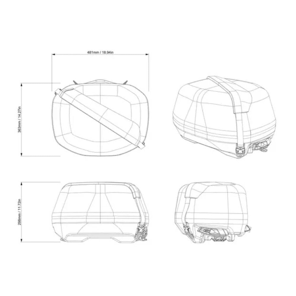 BRP LinQ 10.6 US Gal (40 L) Roll Top Bag