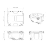 BRP LinQ 15.9 US Gal (60 L) Sport Utility Cargo Box