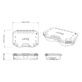 BRP LinQ 2.6 US Gal 10-L Modular Cargo Box