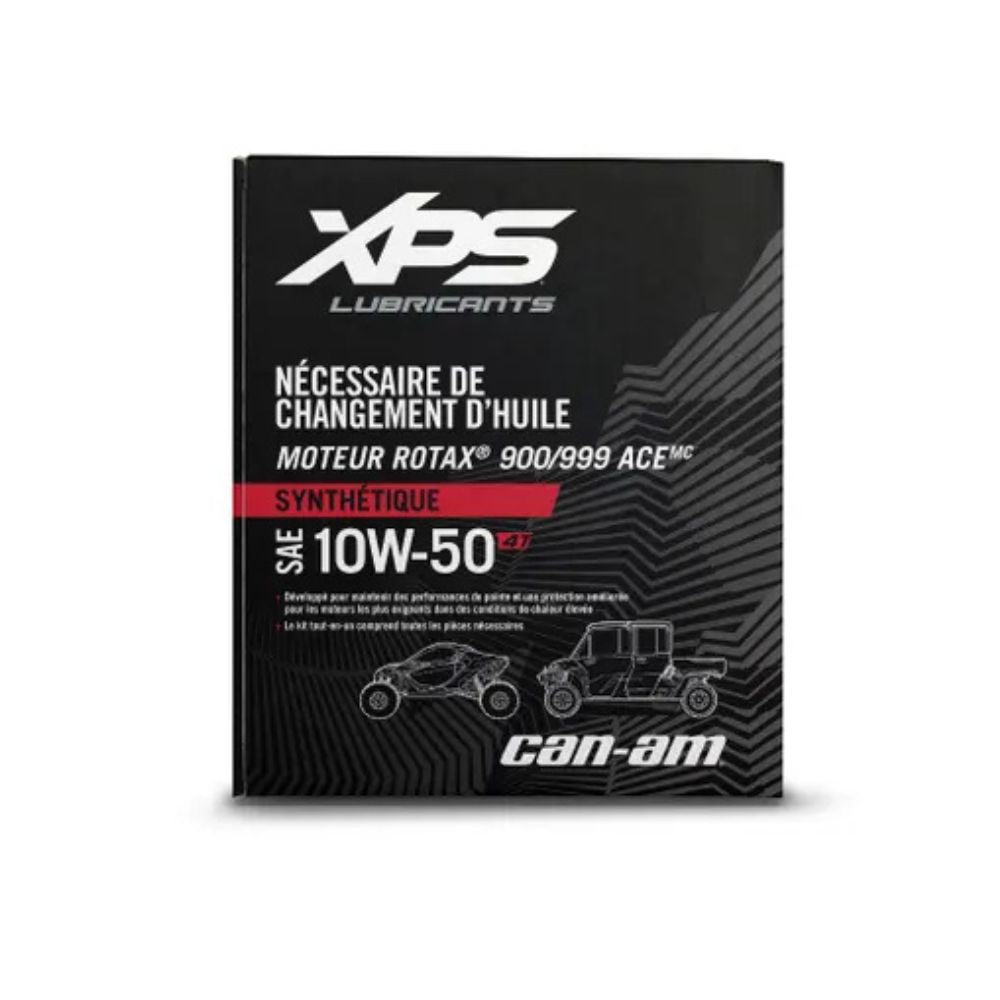 BRP XPS 4T 10W-50 Rotax 900/999 ACE Engine Synthetic Oil Change Kit