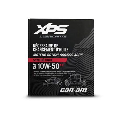 BRP XPS 4T 10W-50 Rotax 900/999 ACE Engine Synthetic Oil Change Kit
