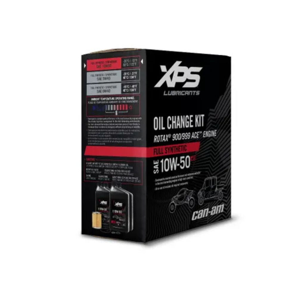 BRP XPS 4T 10W-50 Rotax 900/999 ACE Engine Synthetic Oil Change Kit