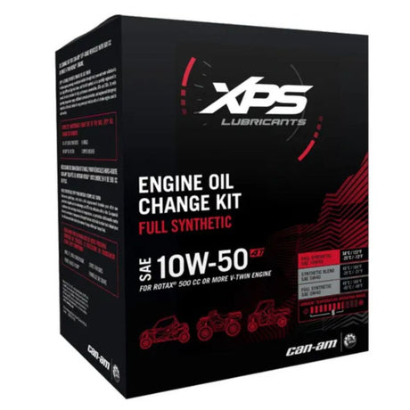 BRP XPS 4T 10W-50 Synthetic Oil Change Kit For Rotax 500 CC Or More V-Twin Engine