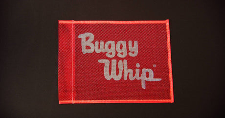 Buggy Whip Inc 10"X12" Red Mesh Printed Flag