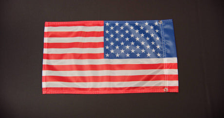 Buggy Whip Inc 3 X 5 FT USA Made American Flag - Left