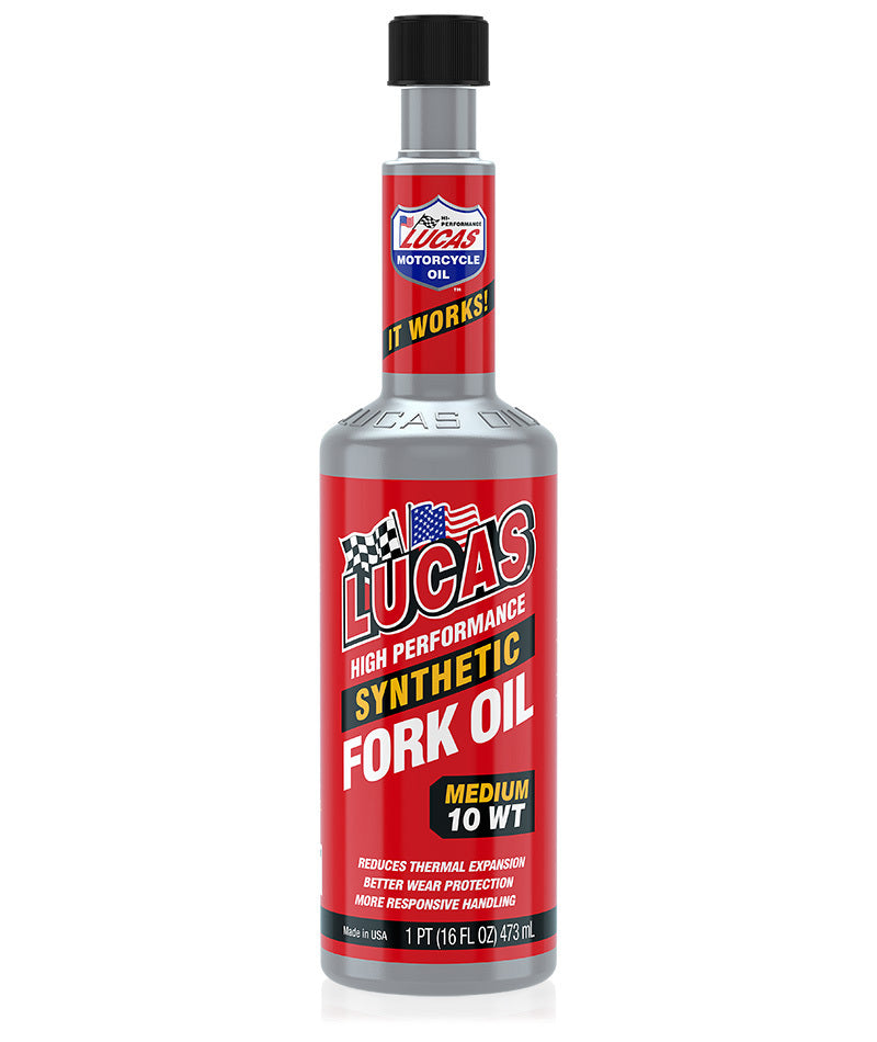 Lucas Oil Synthetic Fork Oil 10w 16 Oz