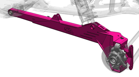 CA Technologies Polaris RZR Pro R Toe Link Delete Trailing Arms