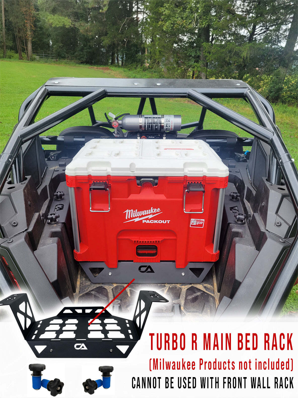 CA Technologies Polaris RZR Turbo R Packout Rack