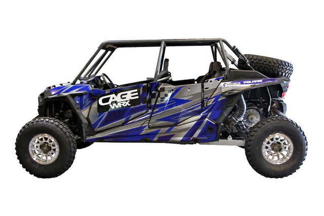CageWRX '14-'18 Polaris RZR XP4 1000 Baja Spec Roll Cage - Assembled