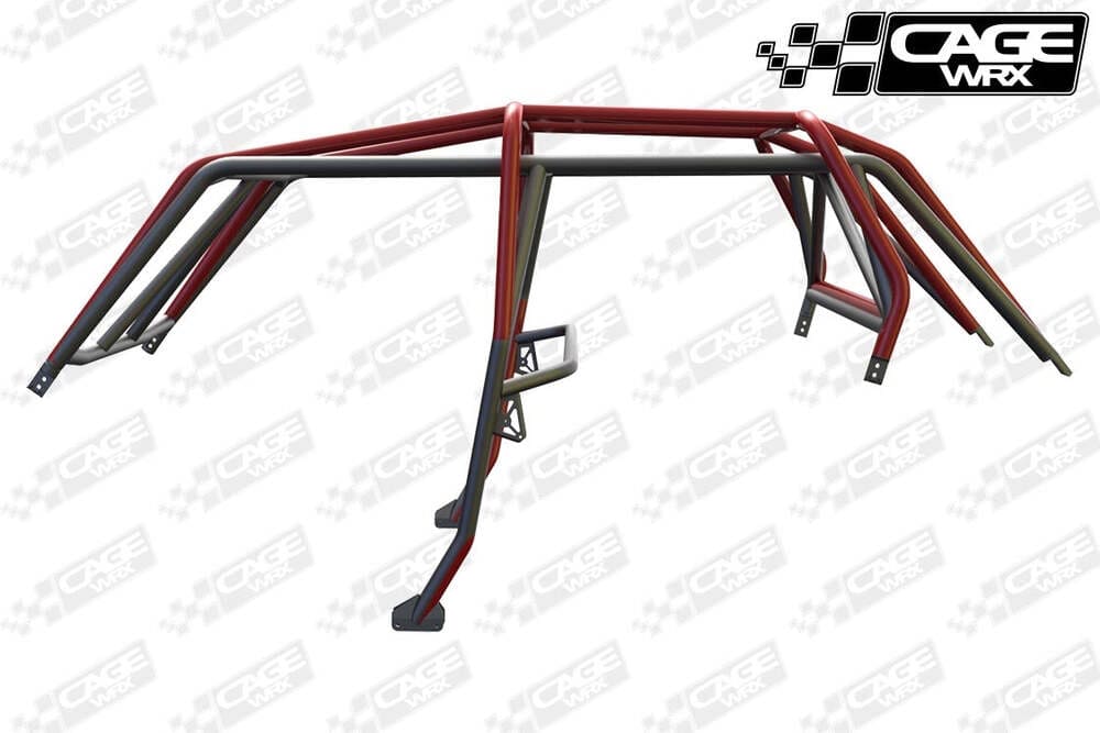 CageWRX '14-'18 Polaris RZR XP4 1000 Baja Spec Roll Cage - Assembled