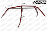 CageWRX '14-'18 Polaris RZR XP4 1000 Baja Spec Roll Cage - Assembled