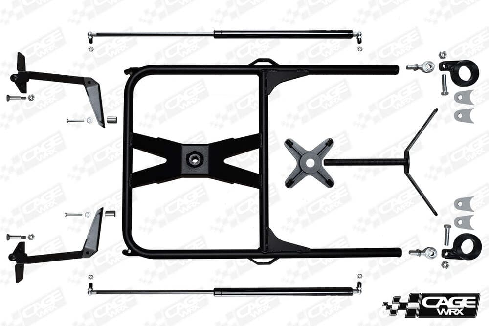 CageWRX '14-'23 Polaris RZR XP 1000 Spare Tire Carrier - Standard