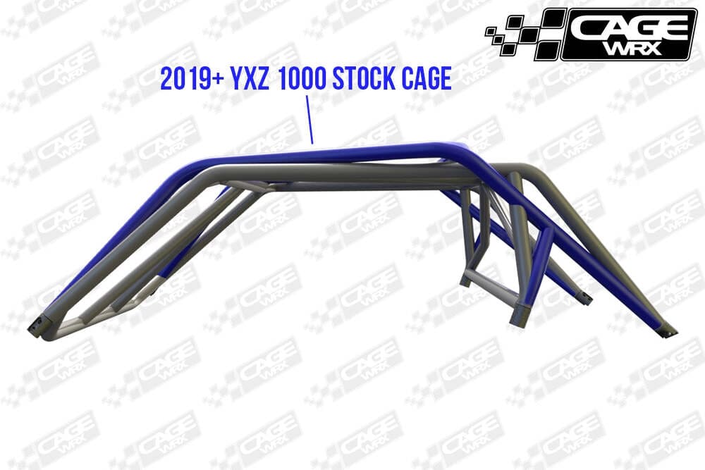 CageWRX '15+ Yamaha YXZ 1000R Baja Spec Roll Cage - Assembled