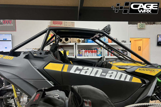 CageWRX '24+ Can-Am Maverick R Super Shorty Completely Assembled Roll Cage