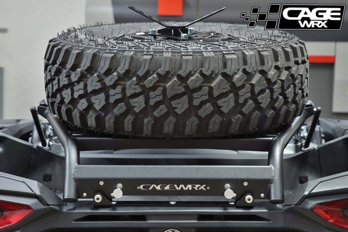 Cagewrx Can-Am Maverick R Spare Tire Carrier