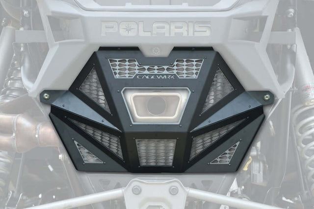 CageWRX Polaris RZR Pro R Rear Exhaust Cover