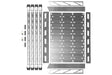 CageWRX Polaris RZR Pro R/ Turbo R Baja Spec Roof Rack Kit