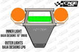 CageWRX Polaris RZR Turbo S Front Bumper - Assembled