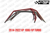 CageWRX Polaris RZR XP 1000 Super Shorty Roll Cage - Assembled