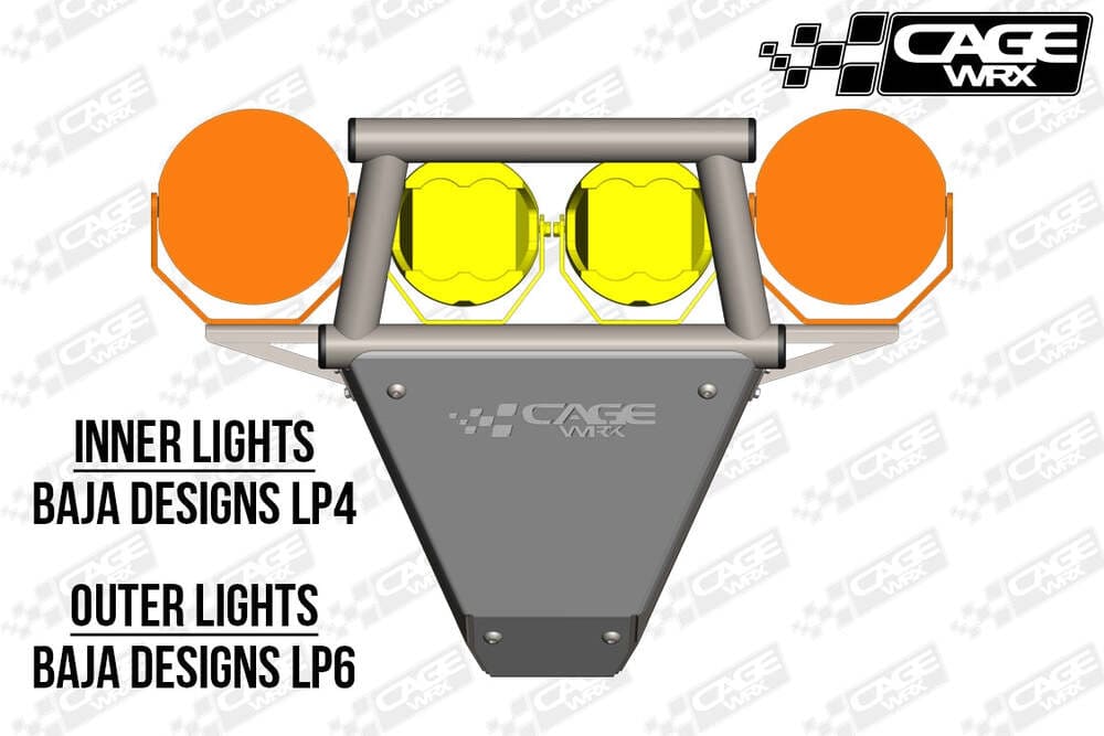 CageWRX '18+ Polaris RZR XP Turbo S Front Bumper Kit