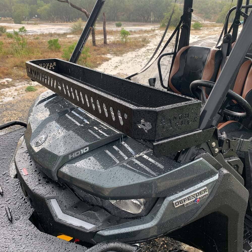 Ranch Armor Can-Am Defender Ranch Armor Front Roll Bar Basket Rack