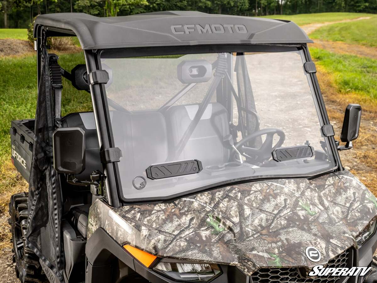 SuperATV CFMOTO UForce 600 Vented Full Windshield