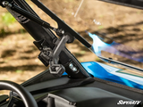 SuperATV CFMoto ZForce 950 Sport Scratch-Resistant Flip Windshield