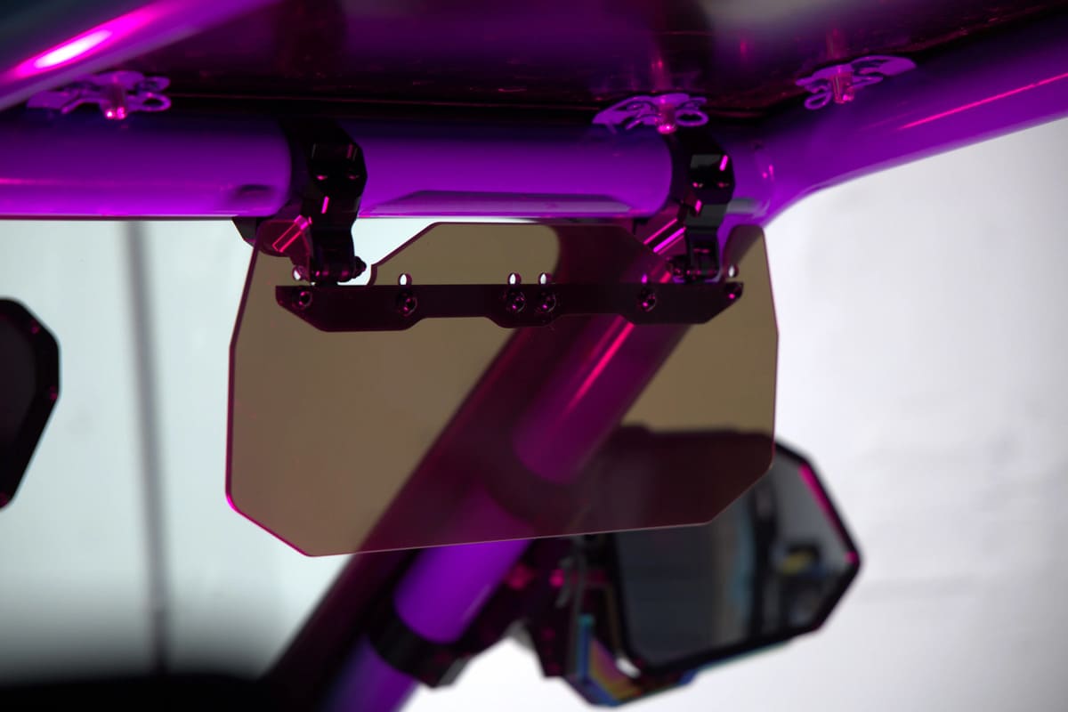 Chupacabra 12" Pair Driver & Passenger Side Sun Visor